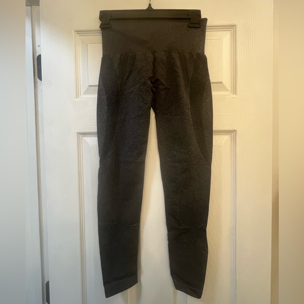 NVGTN black speckled contour leggings